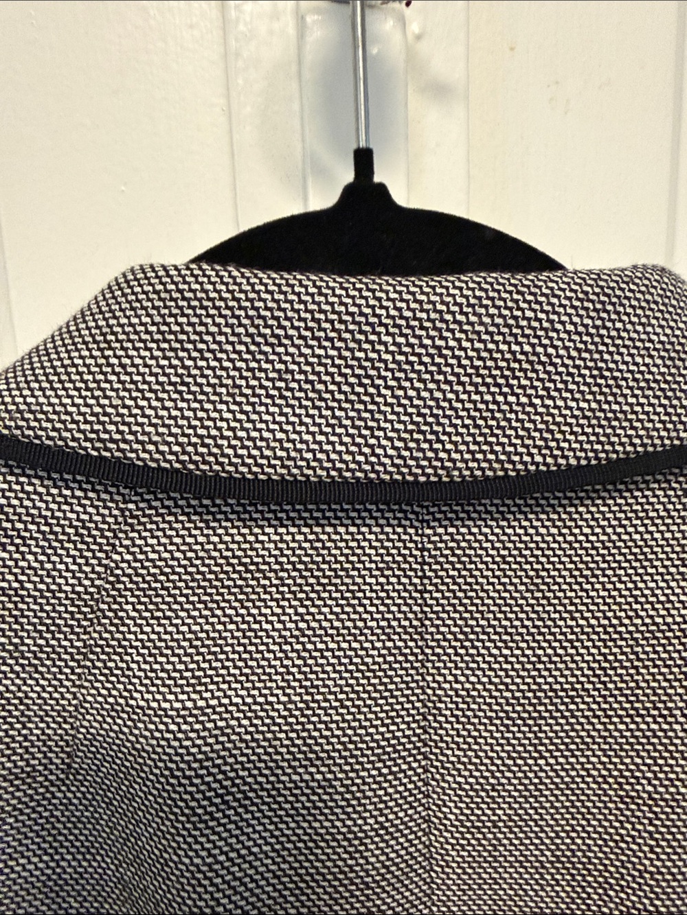 Talbots Tweed Notch-Lapel Two-Button Blazer - Picture 7 of 8